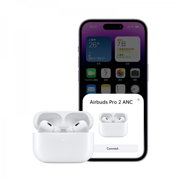 Tai Nghe Bluetooth WiWU Airbuds Pro 2 Lite ANC Chức Năng Chạm, Sạc Không Dây - Hàng Chính Hãng