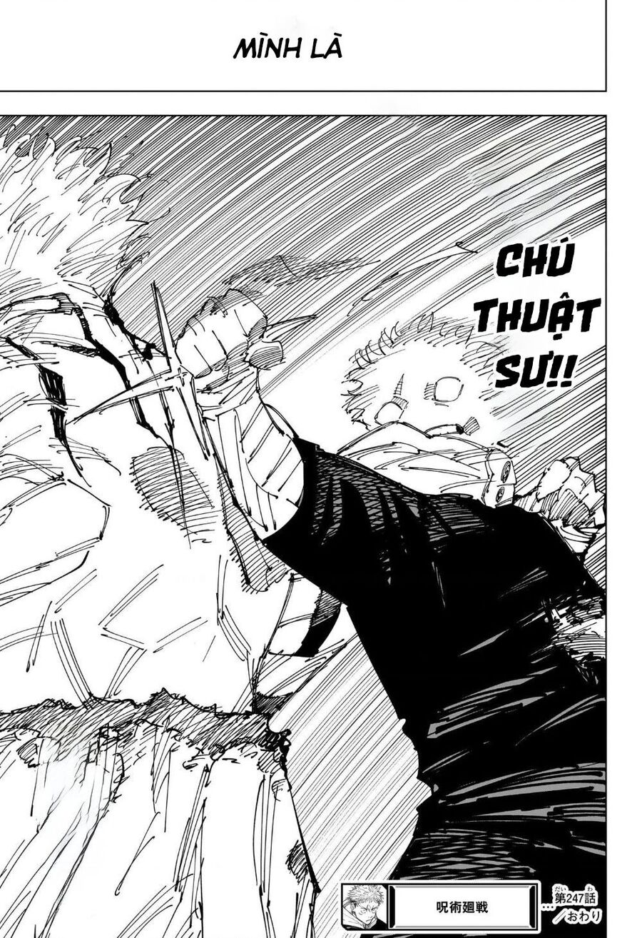 jujutsu kaisen - chú thuật hồi chiến chapter 247 20