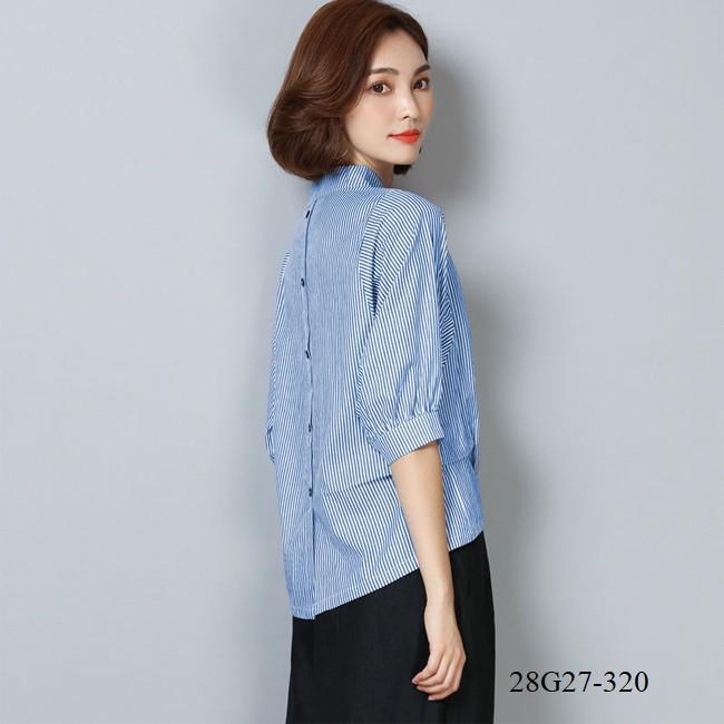 ÁO SƠ MI KẺ SỌC CAO CẤP -G27-320