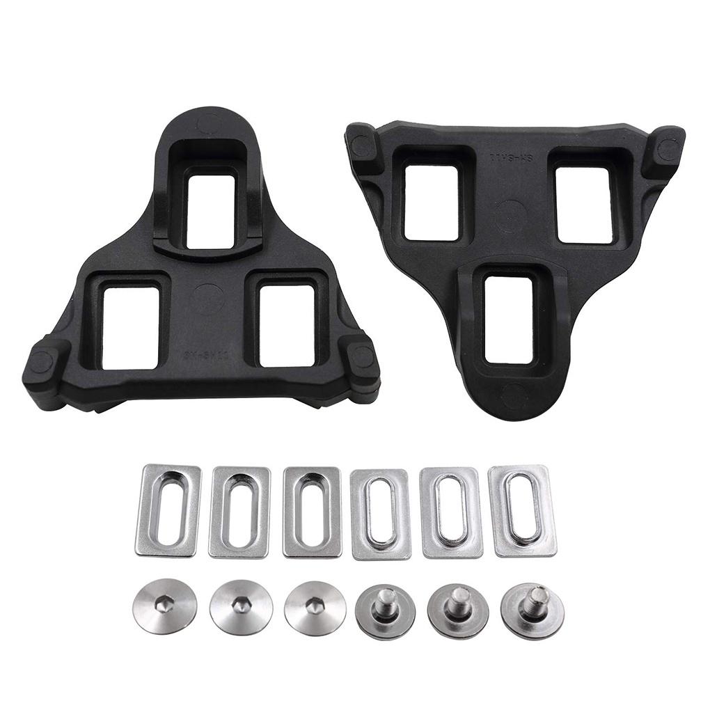 Road Bicycle Pedal Cleats Set Mountain Bike Lock Pedal Kit Hex Wrench Cycling Accessories