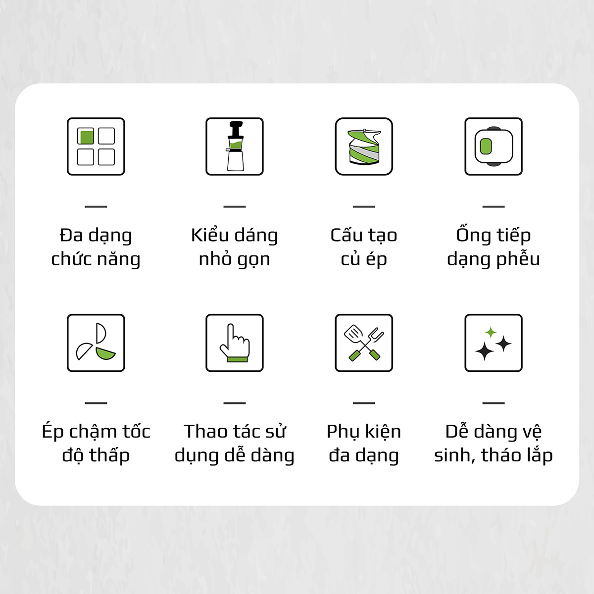 Máy Ép Chậm Olivo SJ210 [CHÍNH HÃNG] Làm Kem, Ép Rau Củ Quả, Ép Đậu Nành 3 Trong 1, Ép Kiệt Bã 99% Thiết Kế Đột Phá, Dễ Dàng Vệ Sinh