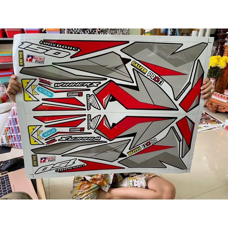 Tem rời dành cho Winner x đỏ đen