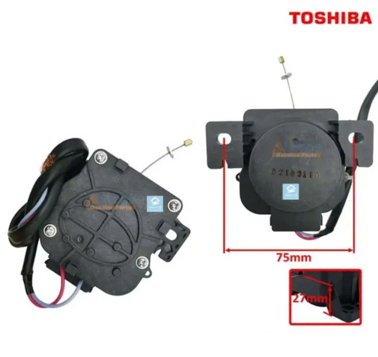 MOTOR KÉO XẢ MÁY GIẶT TOSHIBA M1000/M1100/UK1150 – HÀNG CHÍNH HÃNG