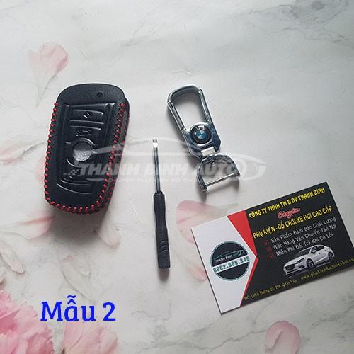 Móc Treo Chìa Khóa Bao Da Cao Cấp cho Xe BMW