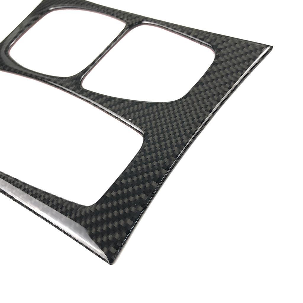Carbon Fiber Inner Control Gear Shift Box Panel Covers For BMW E70 E71 X5 X6