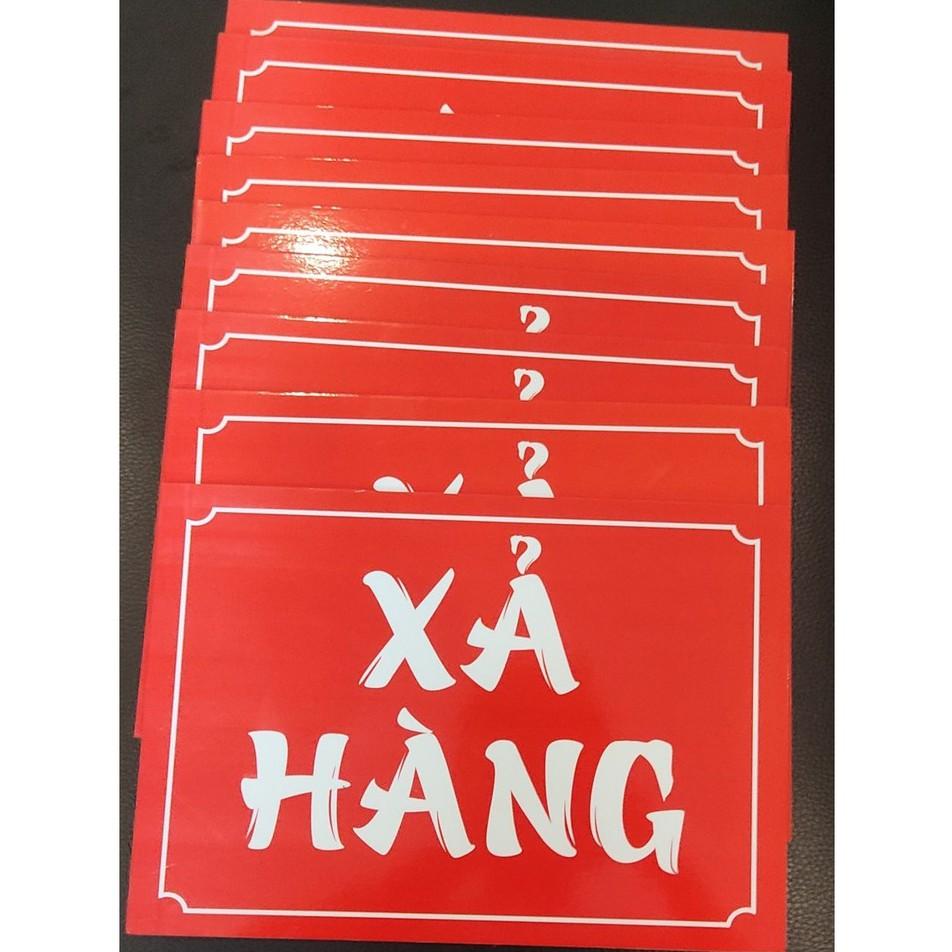 Biển hàng mới về-xả hàng chuyên dùng cho shop,..-biển cứng chất liệu cứng cáp-phông chữ và màu của biển siêu xinh