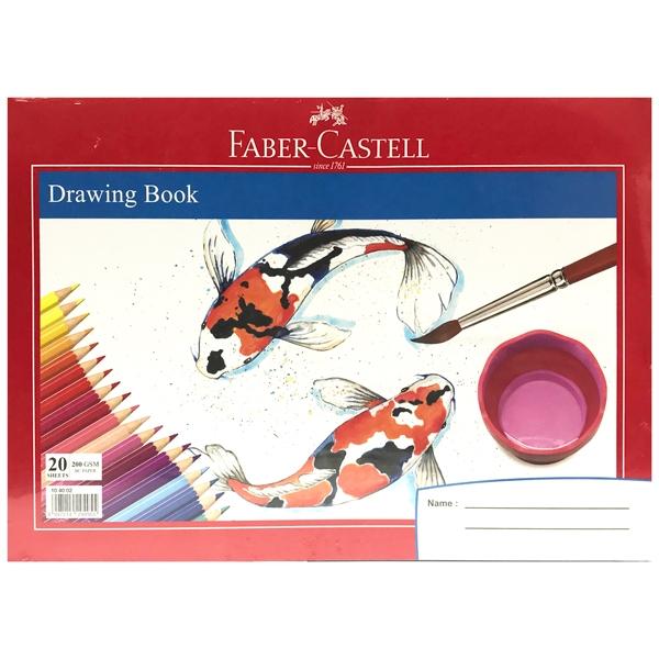 Giấy Vẽ Faber 200G Khổ A4 Fish 104002