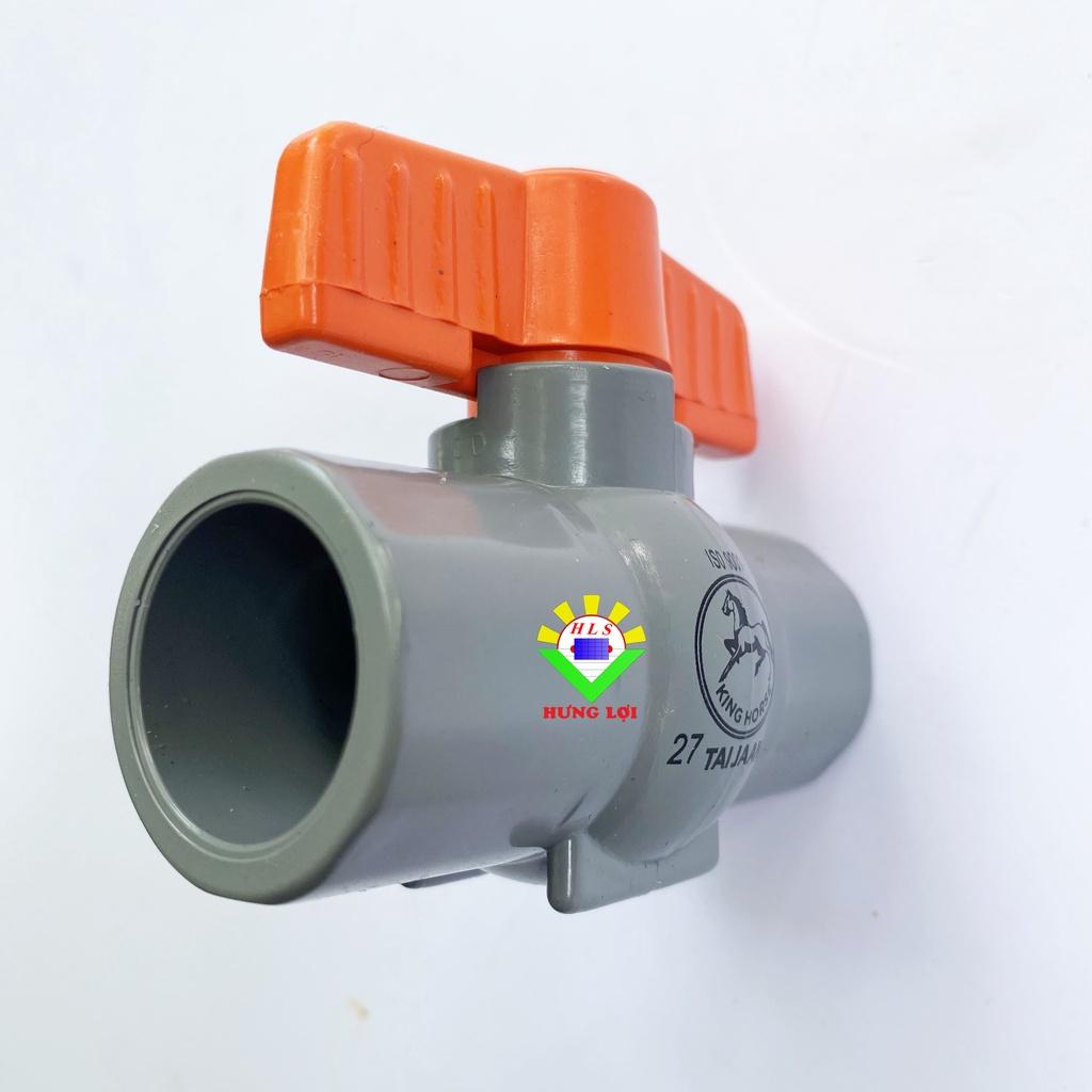 Van nhựa khóa nhựa phi 27 và phi 34 - Phụ kiện ống nhựa PVC