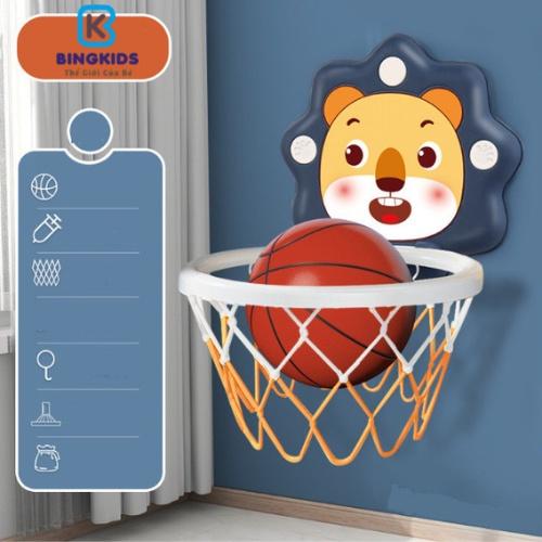 Đồ chơi bóng rổ dán được mọi loại bề mặt sử dụng hút chân không phù hợp bé từ 3-6 tuổi