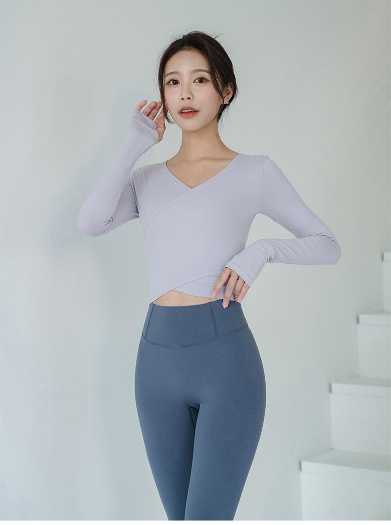 Quần áo thể thao đi xe đạp co giãn cao Color: light blue Size: XL