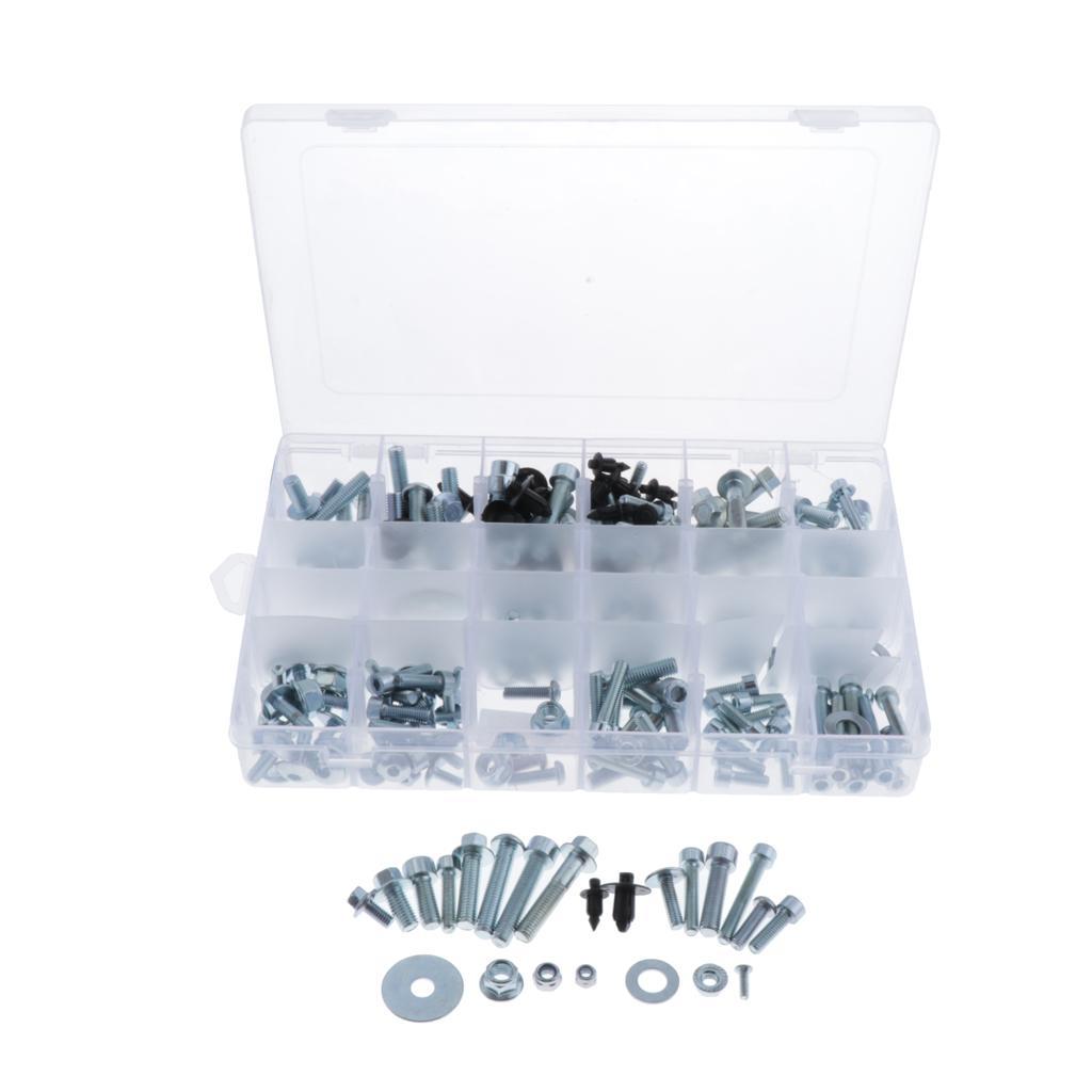 Motorcycle 250pcs Pack Nuts &  Kit for Japanese Sport Bikes