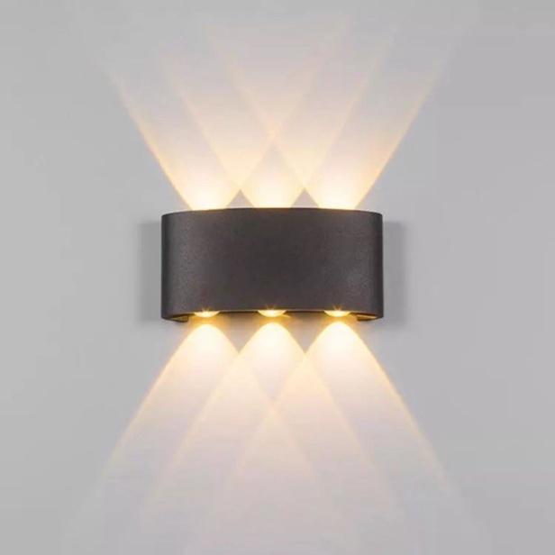 Đèn Treo Tường - Đèn Tường 2 đầu 6w chống thấm nước TN188 - Decor lighting DT