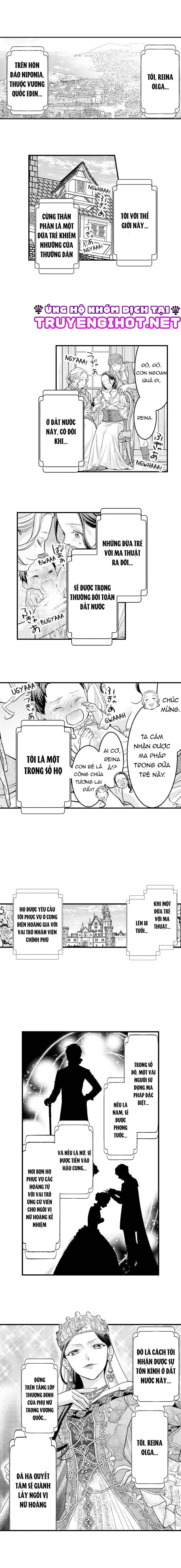 chuyển sinh vào thế giới khác ~ nếu muốn trở thành nữ hoàng hãy tìm cách để được hoàng đế sủng ái vào ban đêm chapter 4.1 3