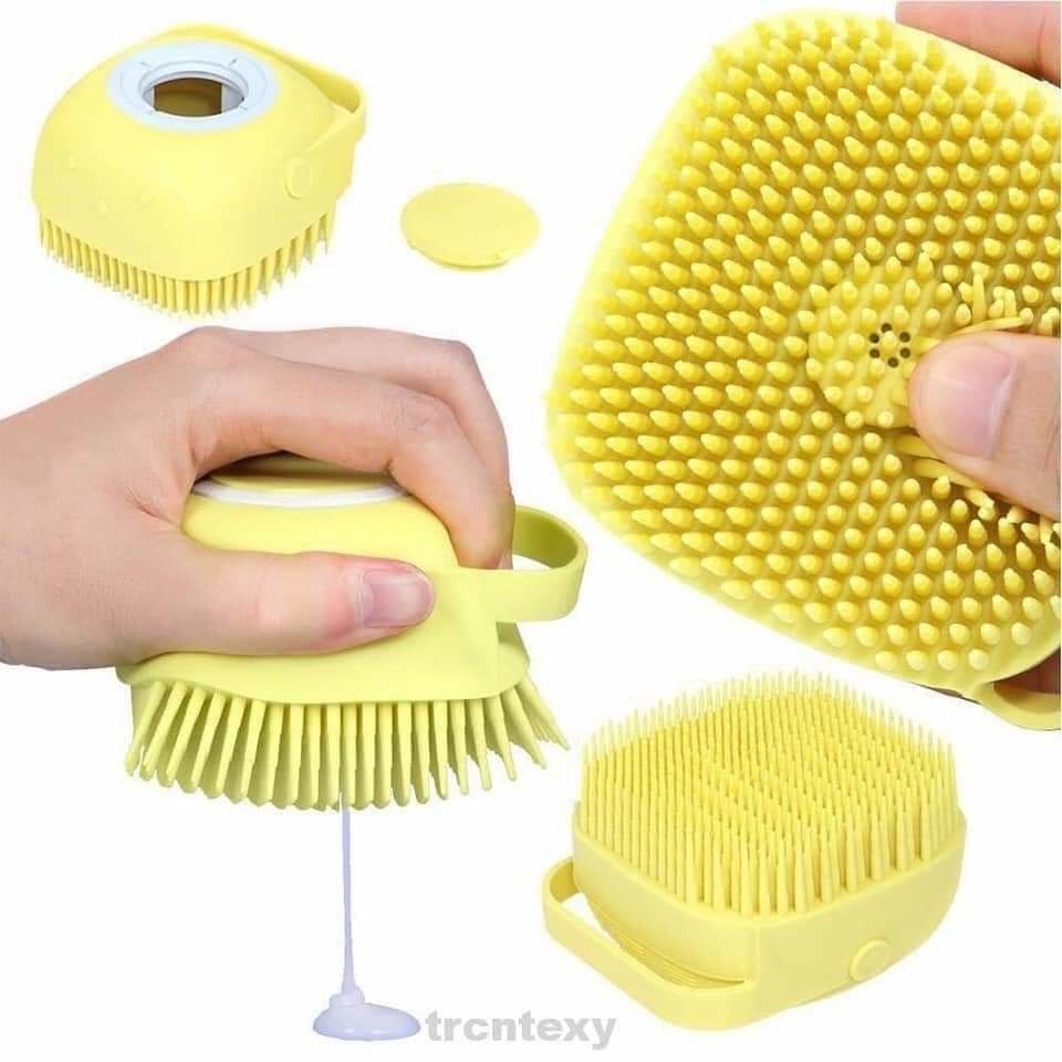Bông Tắm Silicon Tạo Bọt Massage Cơ Thể, Tẩy Tế Bào Chết