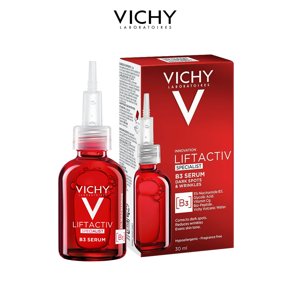 Serum giúp ngăn ngừa &amp; giảm thâm nám đốm nâu Vichy LiftActiv B3 Dark Spot Serum 30ml