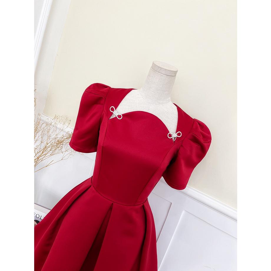 BBSTORE'S Đầm Xòe Tay Lỡ Dự Tiệc Sang Trọng -D1316