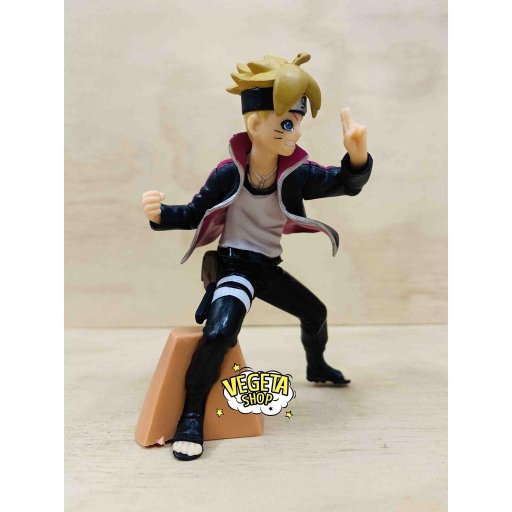 Mô hình Naruto - Set 2 mô hình cha con Uzumaki Naruto & Uzumaki Boruto - Cao 10cm & 16cm