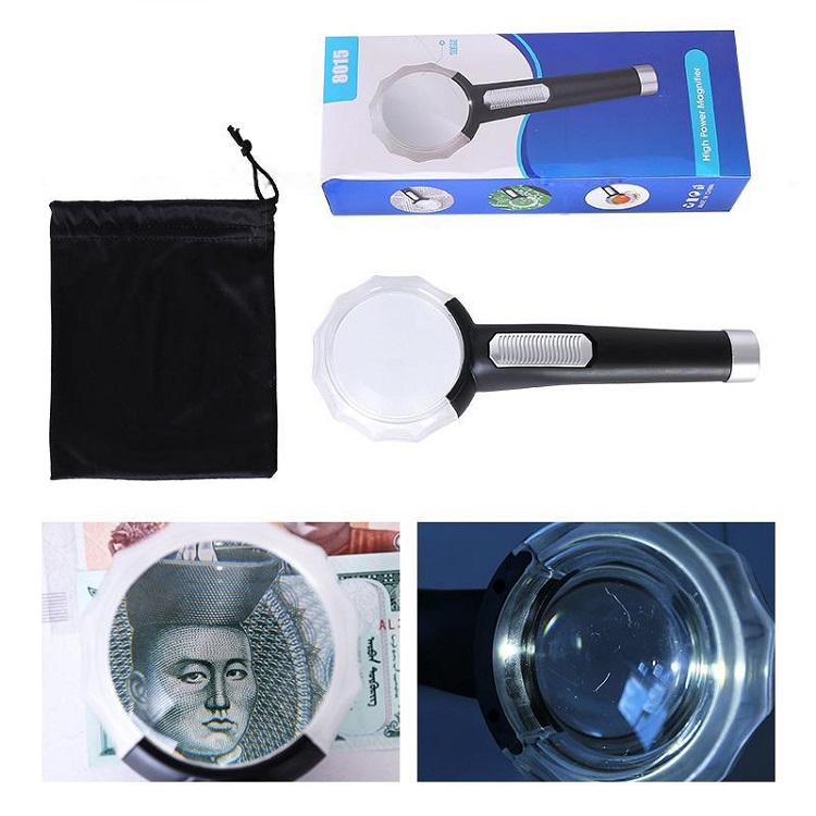 Kính lúp cầm tay TH-8015 có độ phóng đại 10 lần
