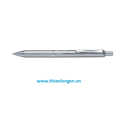 Bút ký cao cấp Pentel BL407; mực xanh thân bút bạc