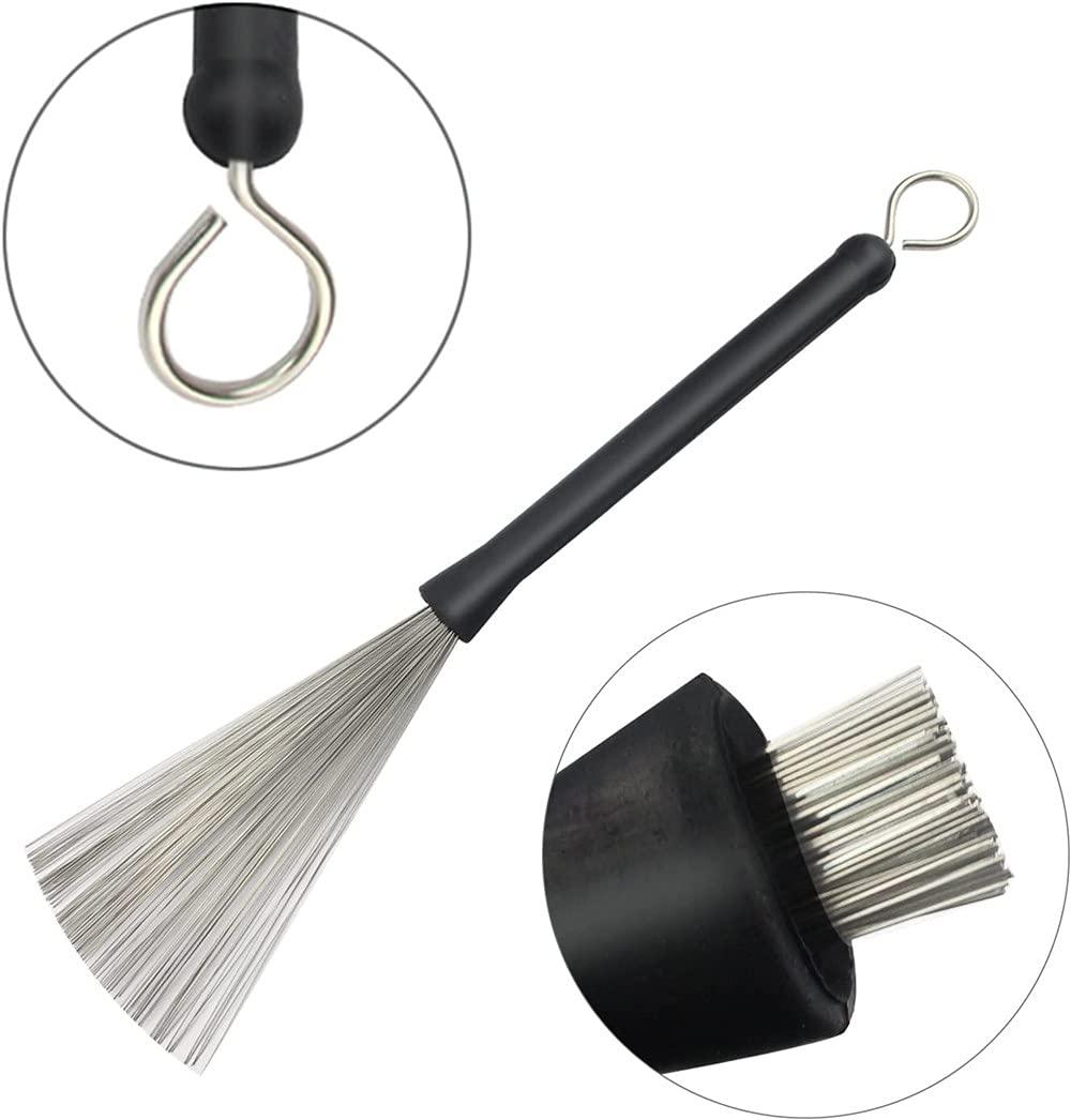 1 cặp chổi pin, chổi pin, bàn chải trống có thể thu vào và bàn chải dây có thể điều chỉnh với túi lưu trữ