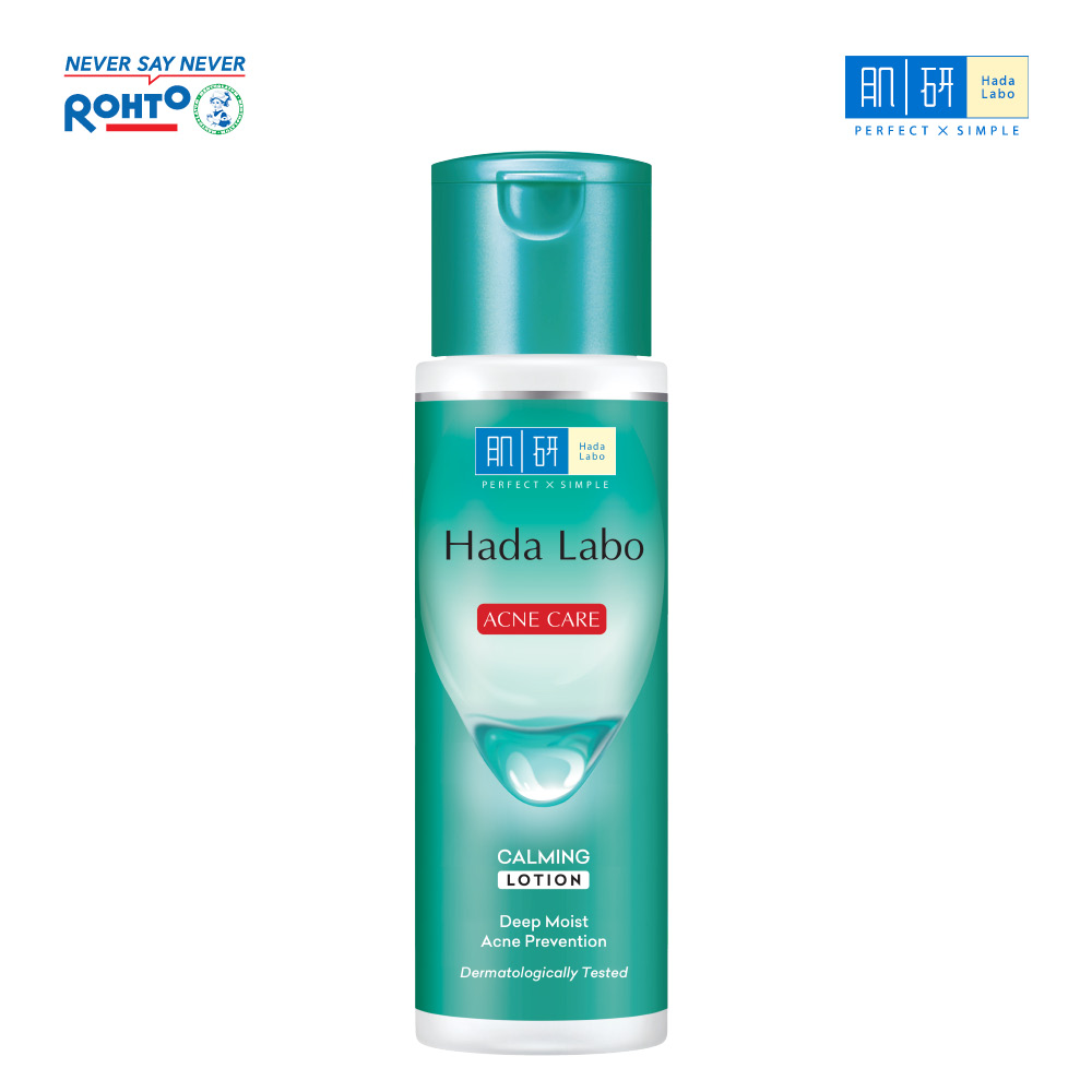 Dung dịch dưỡng ẩm Hada Labo Acne Care Calming Lotion dành cho da dầu mụn, da nhạy cảm 170ml