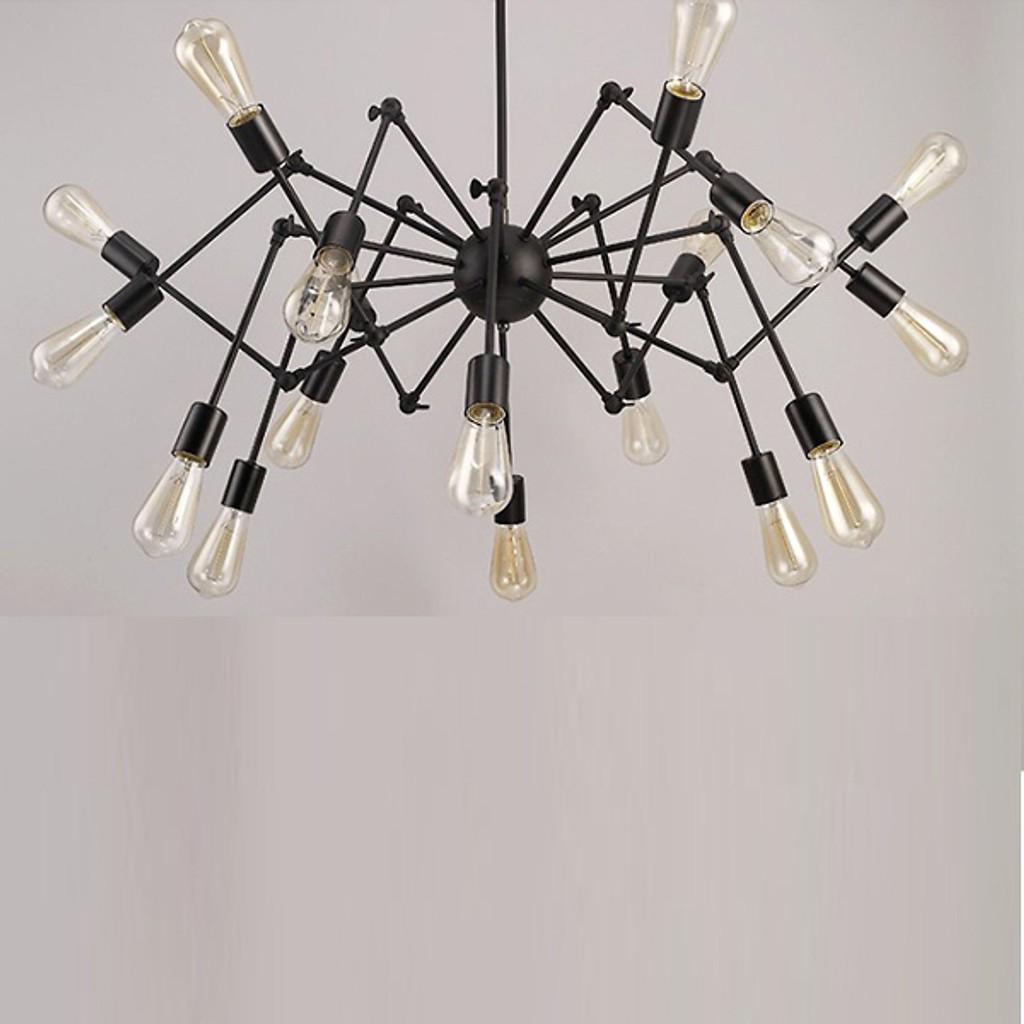 Đèn chùm sắt hình chân nhện cứng chưa bao gồm bóng đèn TTK.21T12