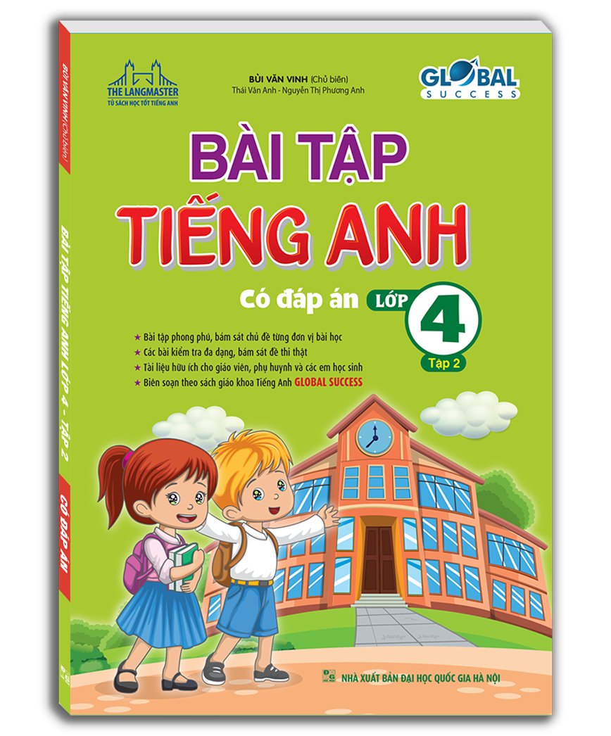 Global Success - Bài Tập Tiếng Anh Lớp 4 - Tập 2 (Có Đáp Án)