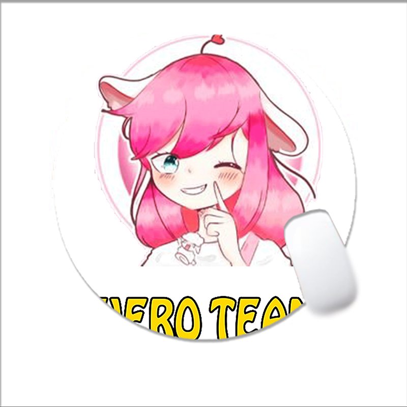 ( TRÒN ) Miếng di chuột in hình HERO TEAM Simmy Phong cận Siro Mr Vịt Sammy Đào Timmy Kairon Timy Kamui anime chibi miếng kê chuột