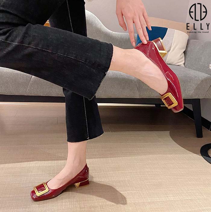 GIÀY NỮ CAO CẤP DA THẬT ELLY – EGT194
