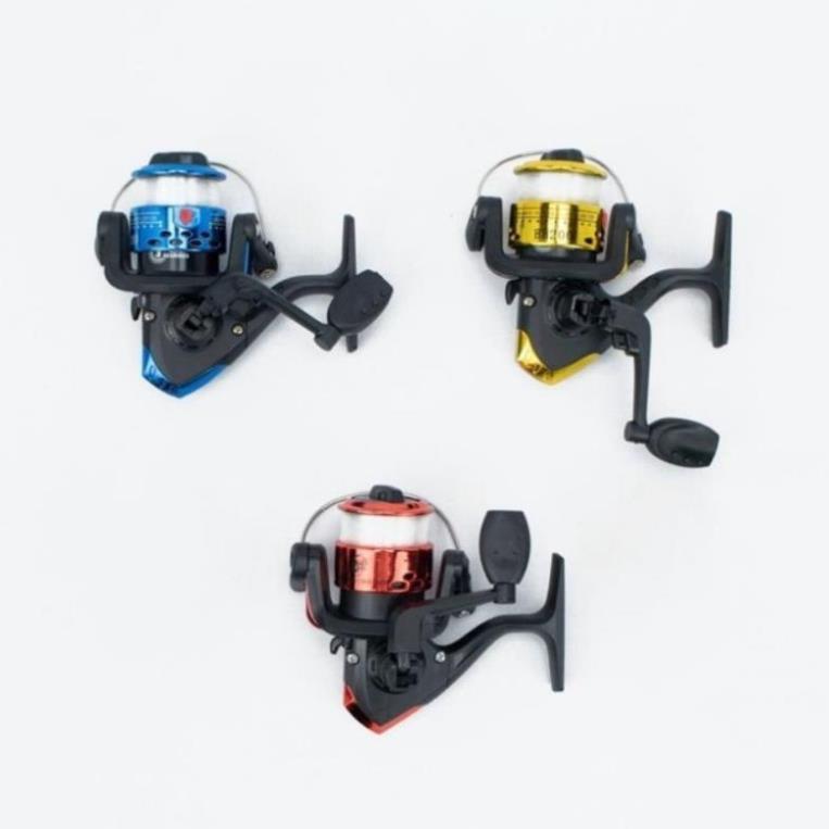 (Có quà tặng) Combo cần câu máy Shimano 2 khúc đặc