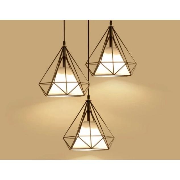 Đèn thả kim cương pendant lamp đèn thả phi 250