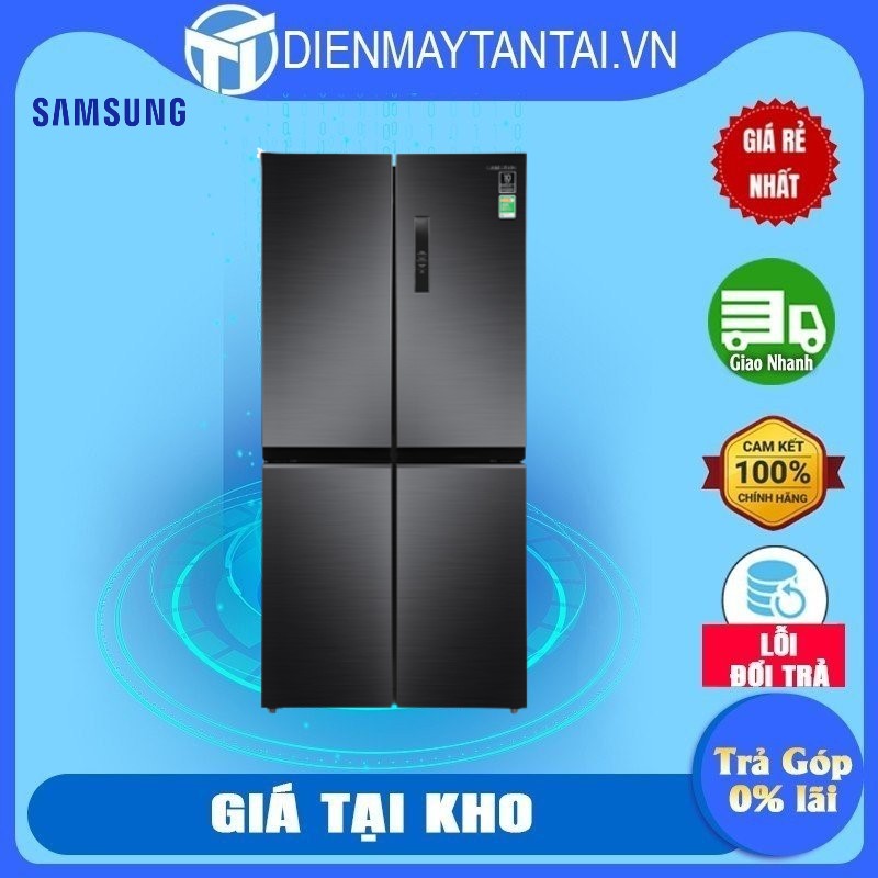 Tủ lạnh Samsung Inverter 488 lít RF48A4000B4/SV - Chỉ giao HCM