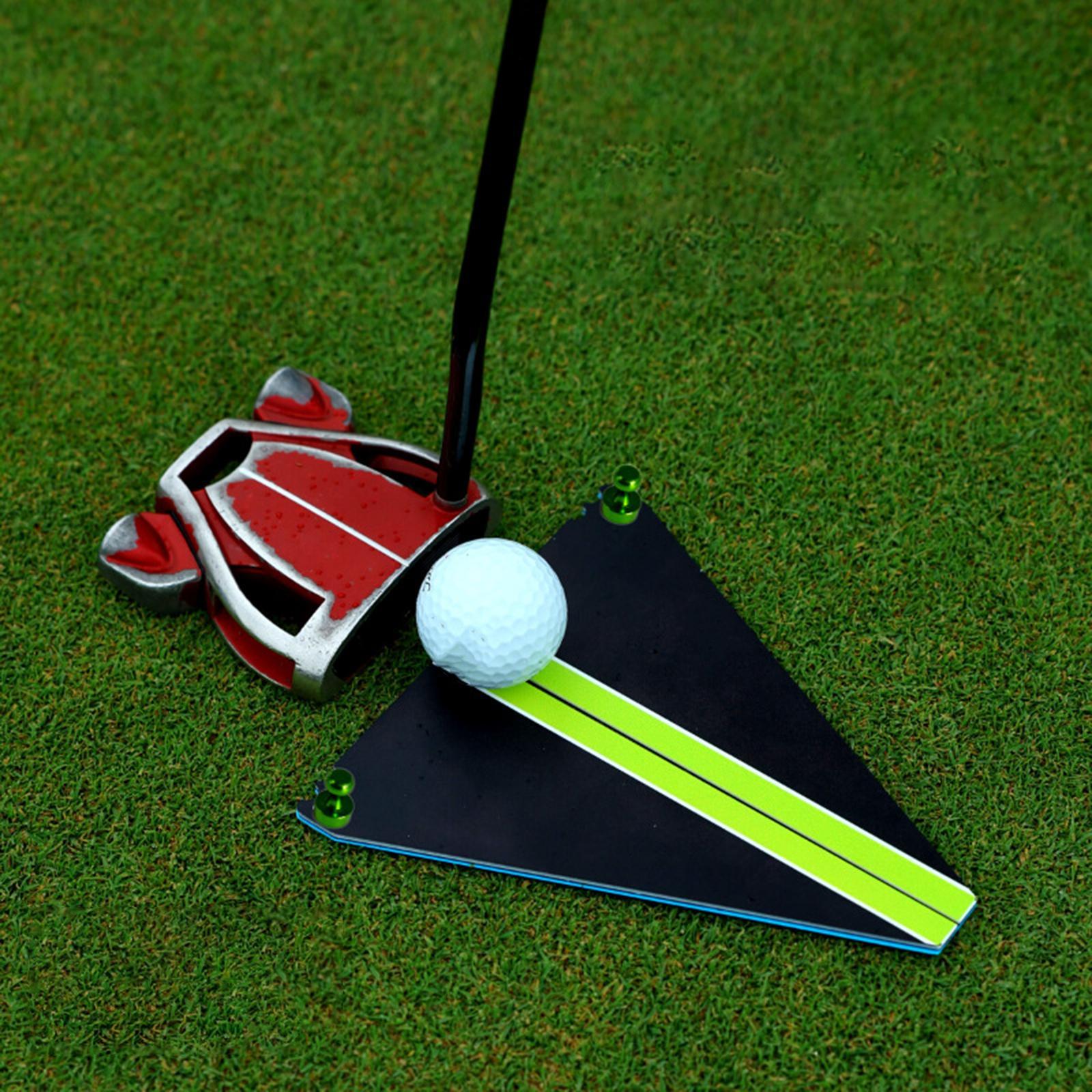 Golf Putting Mirror Training Aid Putting Trainer for Indoor Outdoor Backyard