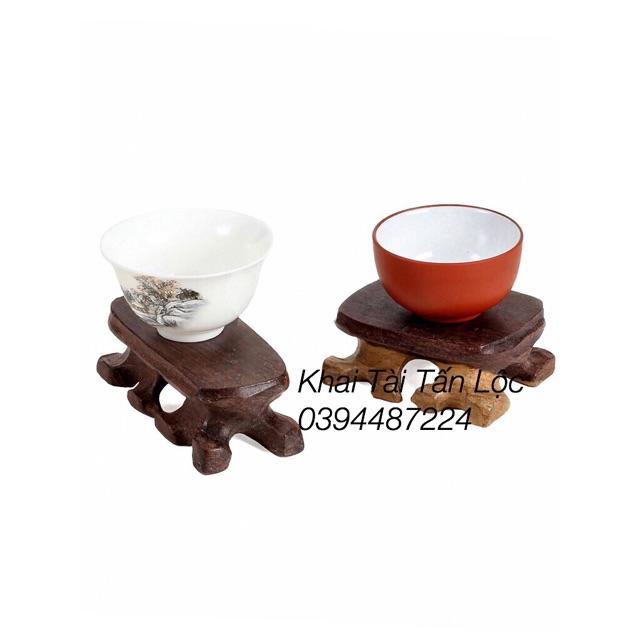 Đôn gỗ gụ mini để đặt tượng , chậu bonsai mini tphcm