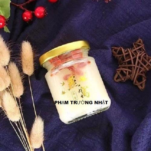 Hũ Thủy Tinh Đựng Yến Nắp Thiết