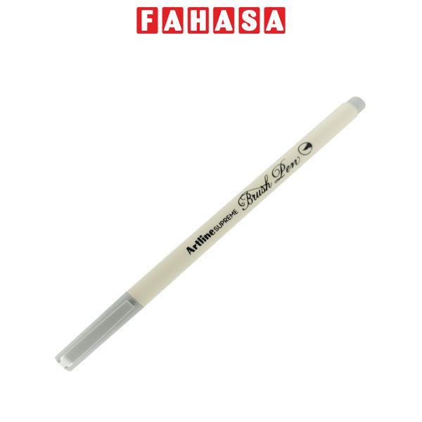 Bút Lông Đầu Cọ Artline Supreme Brush Pen EPFS-F - Pale Grey