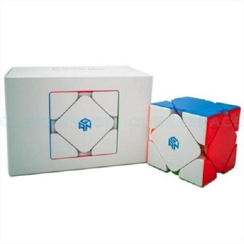 Rubik Gan Skewb M Stickerless có nam châm - Rubik biến thể GAN