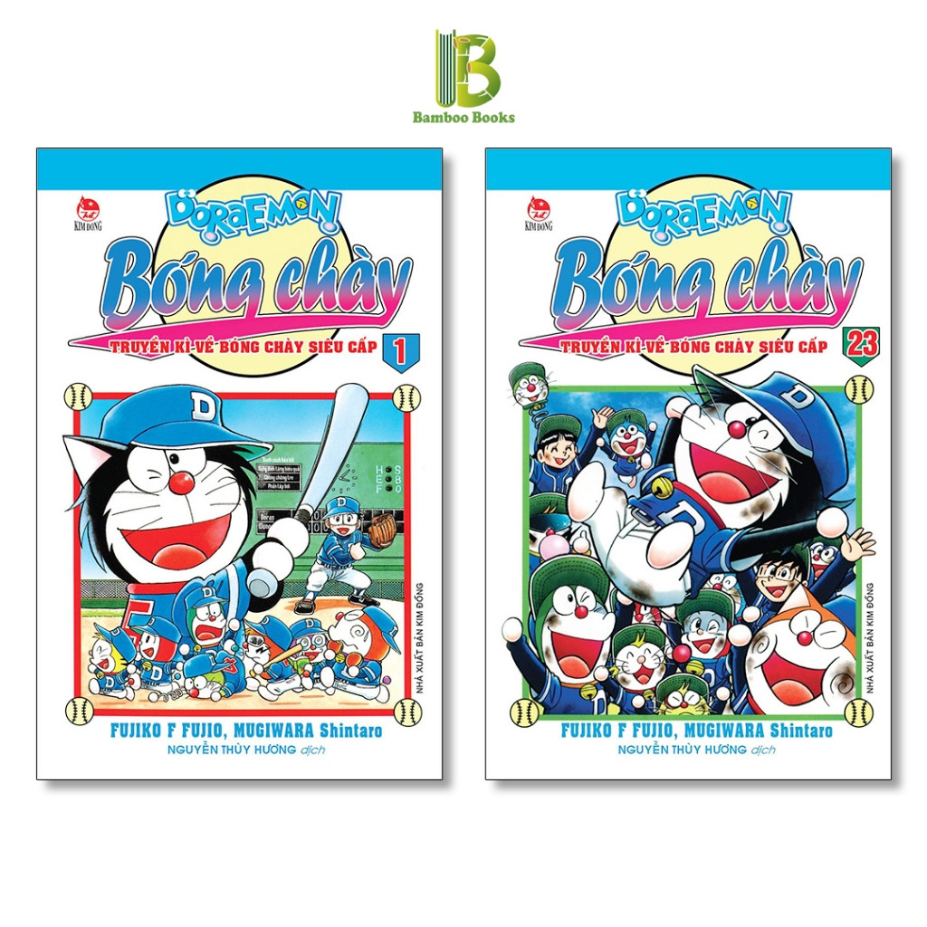 Truyện - Doraemon Bóng Chày - Truyền Kì Về Bóng Chày Siêu Cấp - Trọn Bộ 23 Tập - Fujiko Fujio & Mugiwara Shintaro - Kim Đồng