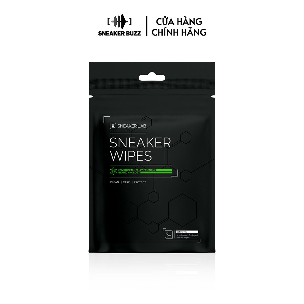 Sneaker Lab Khăn ƯớT Vệ Sinh Giày - Sneaker Wipes LABWIPE012