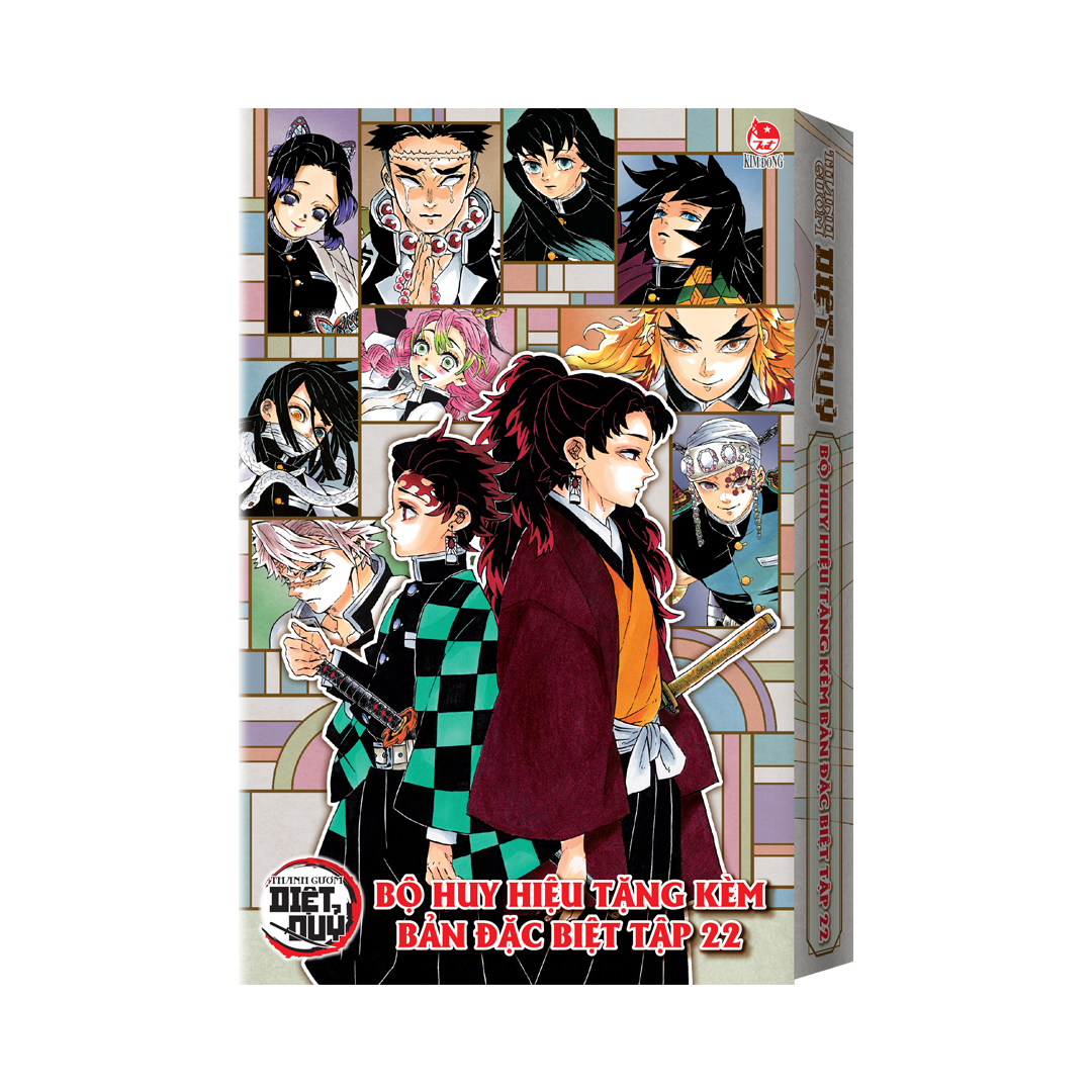 Thanh Gươm Diệt Quỷ - Kimetsu No Yaiba - Tập 22: Vòng Xoay Vận Mệnh - Bản Đặc Biệt - Tặng Kèm Bộ Huy Hiệu + Phụ Lục Độc Quyền: Báo Cáo Đặc Biệt Của Đội Diệt Quỷ + Bìa Áo