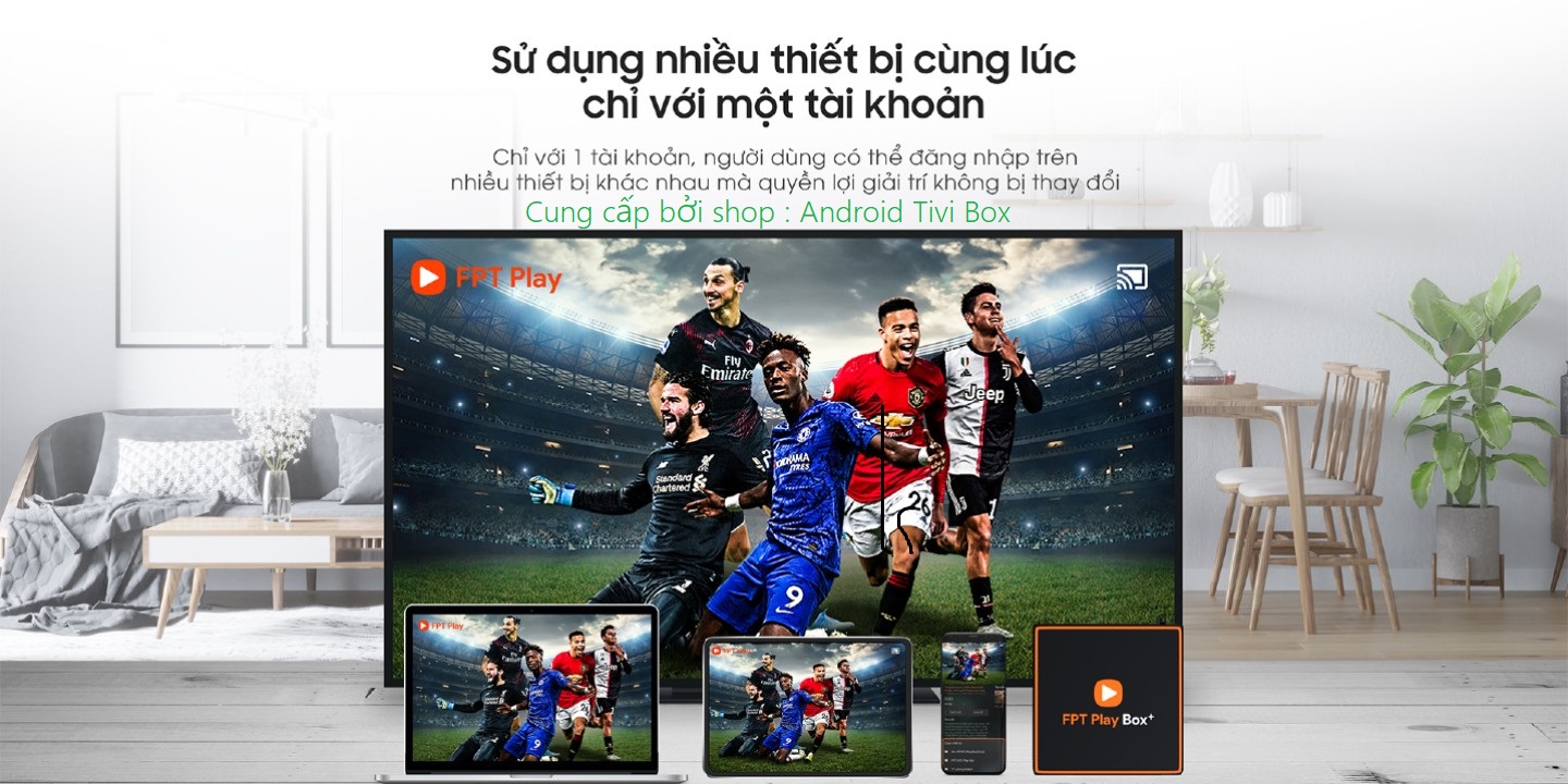 FPT Play Box 2020 plus 4K model T550 Android Tivi Box điều khiển giọng nói