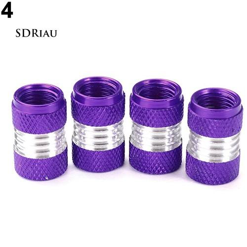 Set 4 ống van màu sắc cho lốp xe