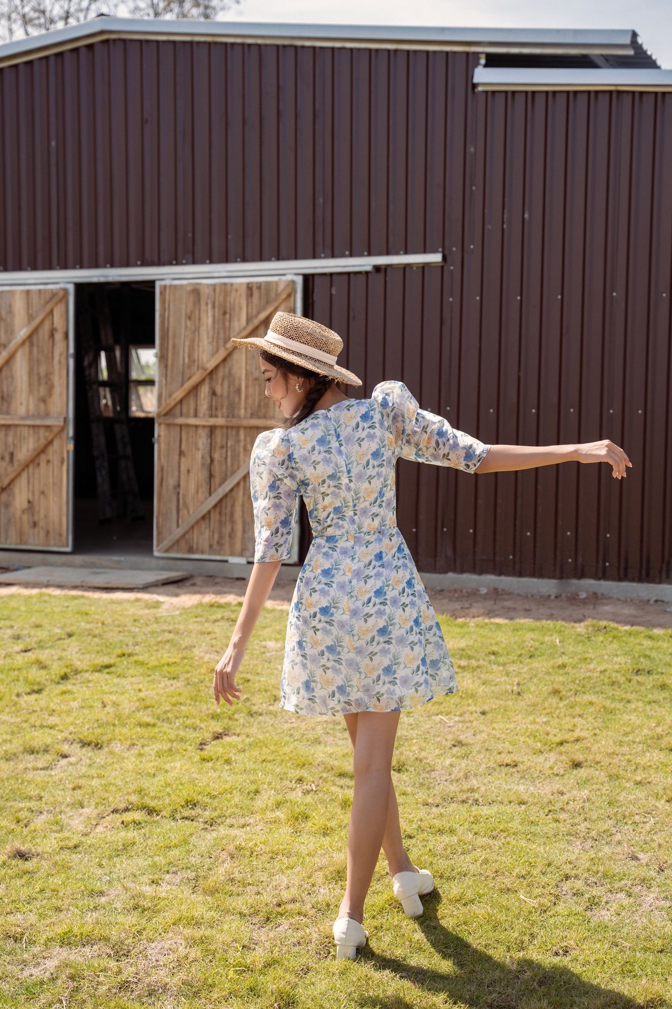 OLV - Đầm Charme Wrap Side Dress