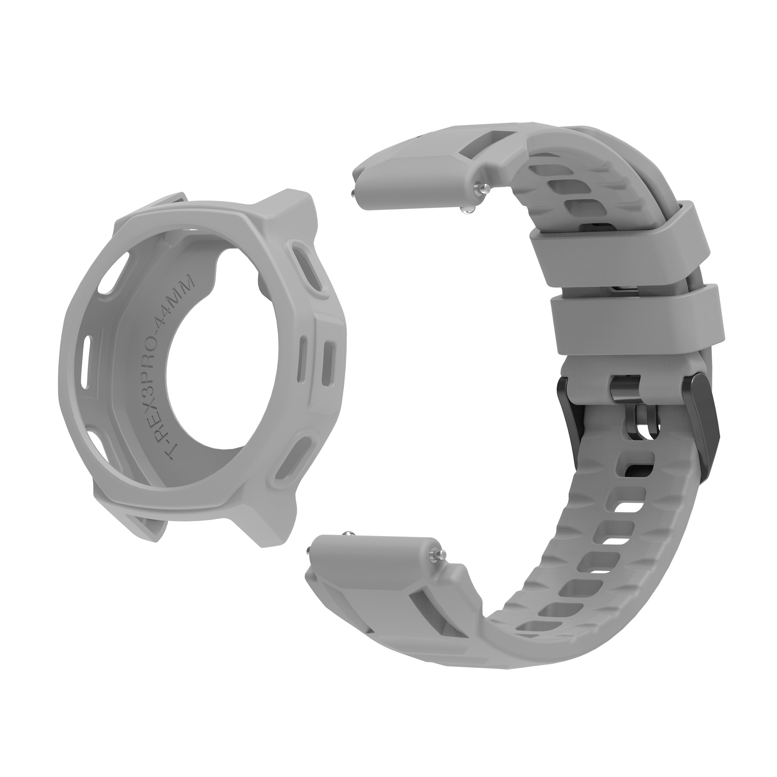 Dây đeo tích hợp vỏ bảo vệ cho Amazfit T-Rex 3 Pro 44mm - Hàng Chính Hãng