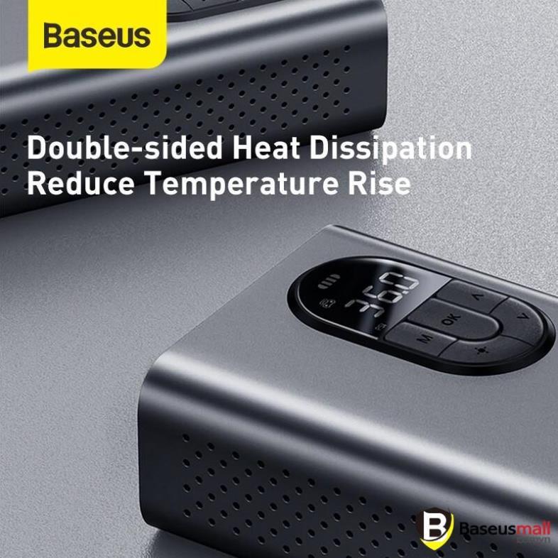 Baseus -BaseusMall VN Máy bơm lốp xe hơi Baseus Energy Source Inflator Wireless Intelligent Air Pump