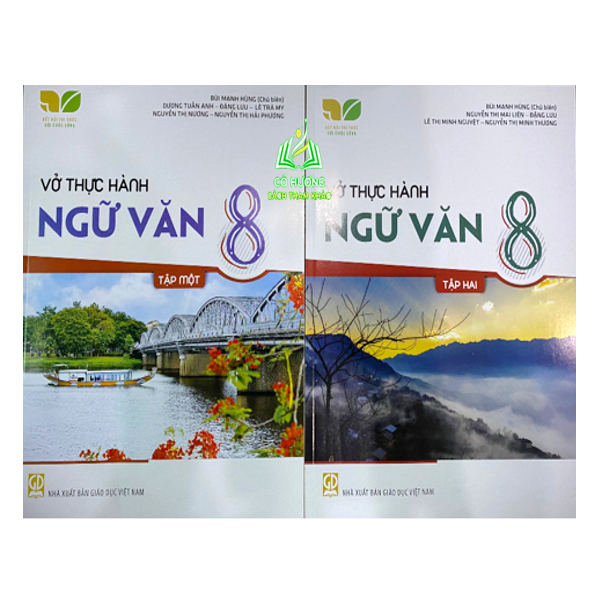 Sách - Combo Vở thực hành ngữ văn 8 - tập 1 + 2