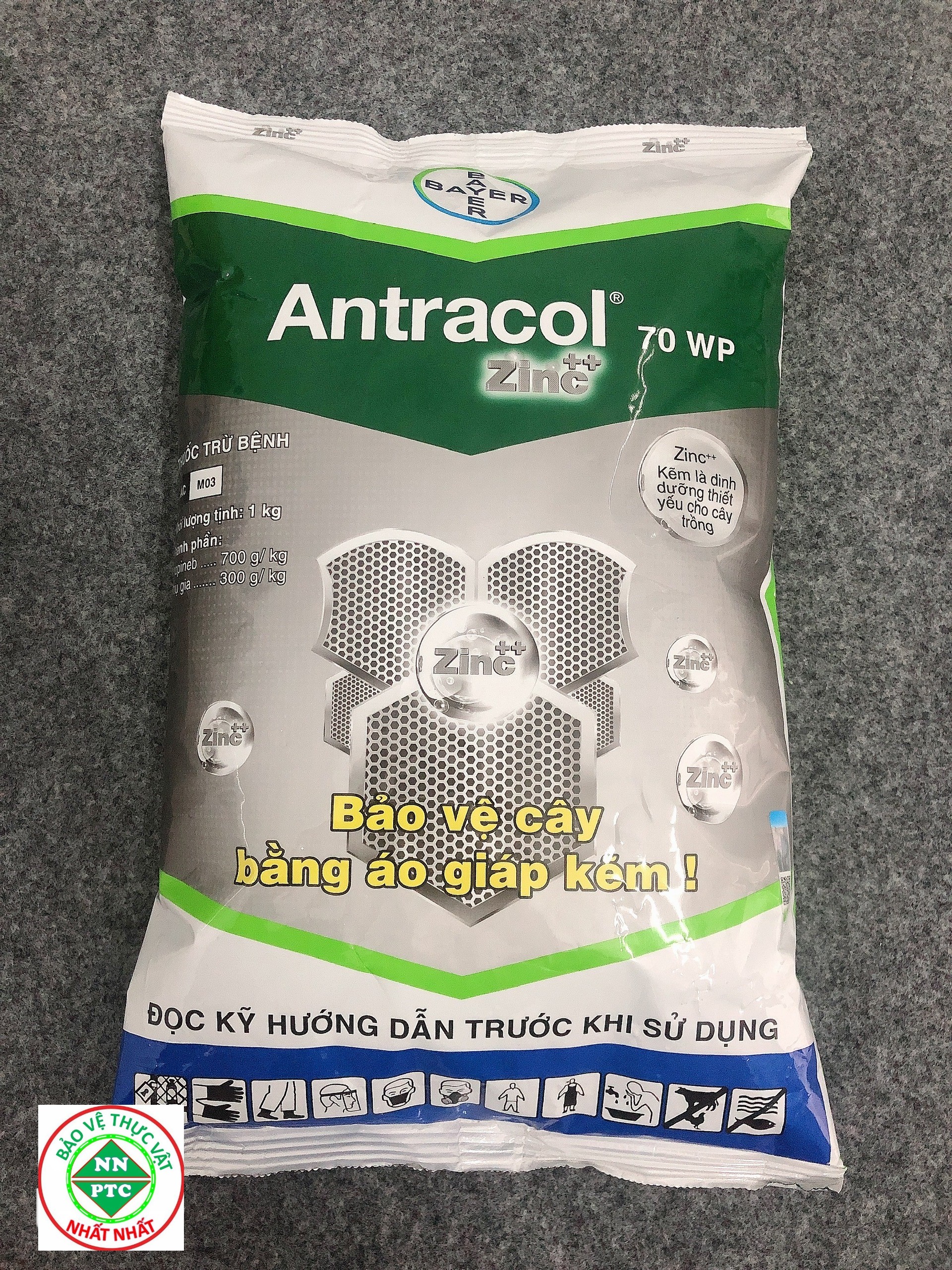 Thuốc Trừ Bệnh Cây Trồng Antracol 70 WP Gói 1 KG