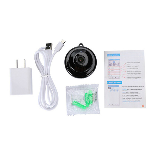 Camera ip wifi mini V380 Pro Treo tường - Đàm thoại 2 chiều