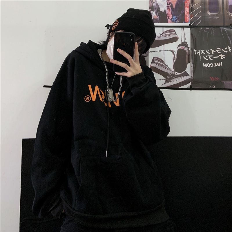 Áo hoodie nỉ bông form rộng Unisex HD266