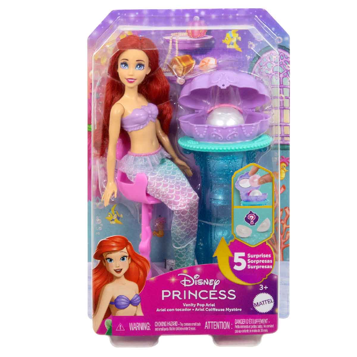 Đồ Chơi Kho Báu Của Nàng Tiên Cá Ariel DISNEY PRINCESS MATTEL JBF86